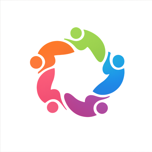 Logo Union Mozaïc représentant une communauté humaine diversifiée et interconnectée